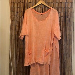 Free People knit pullover